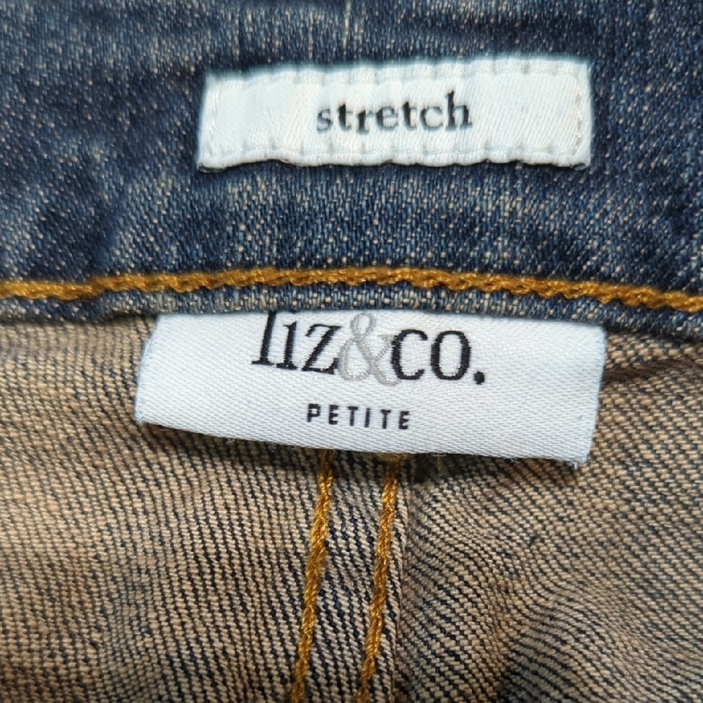 Liz & Co. Women's Straight Blue Jeans - Picture 8 of 10